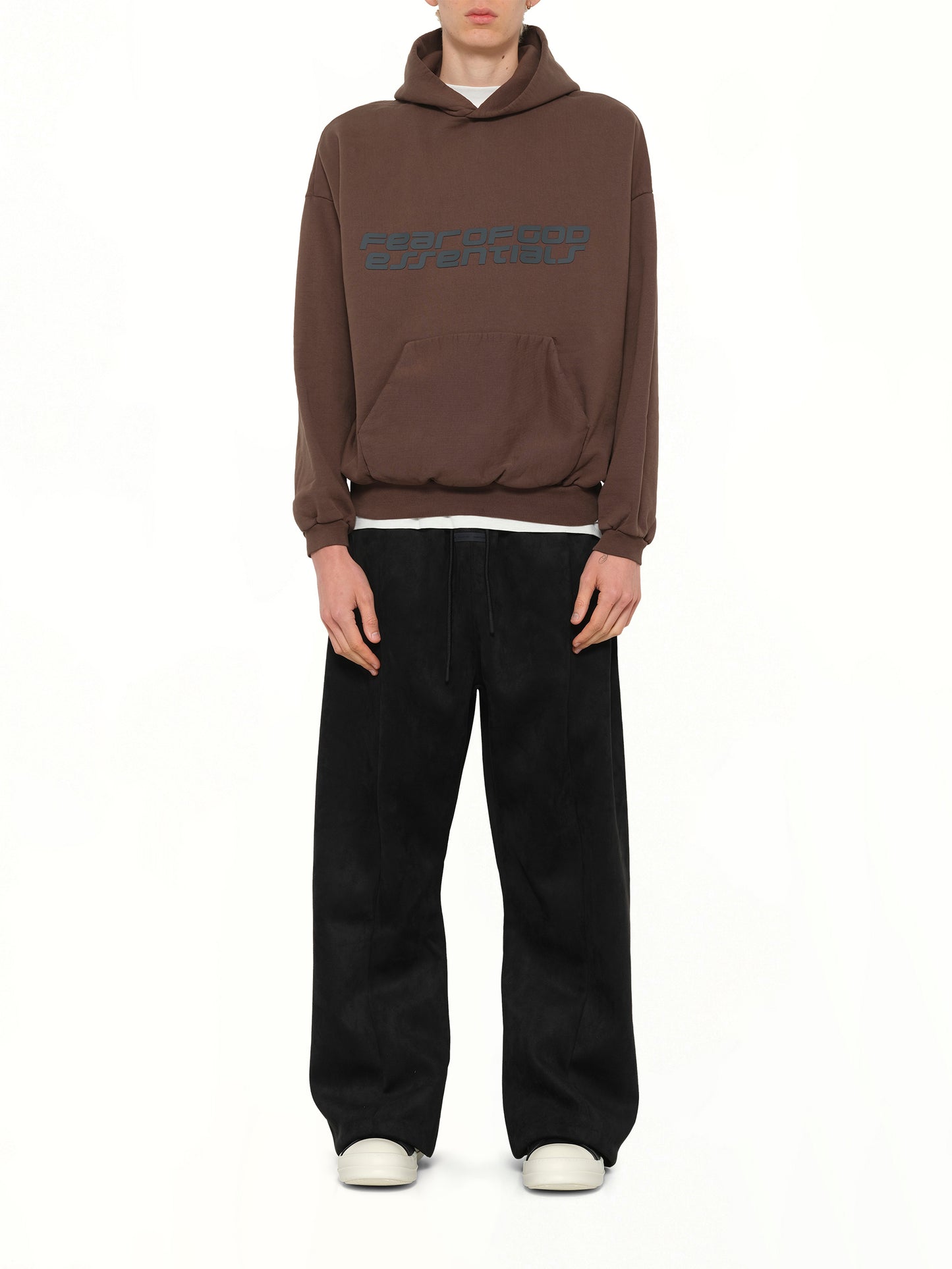 90's Hoodie in Brown