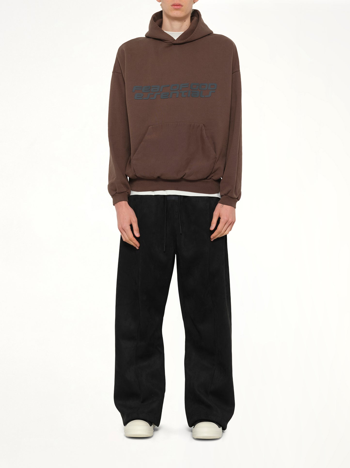 90's Hoodie in Brown