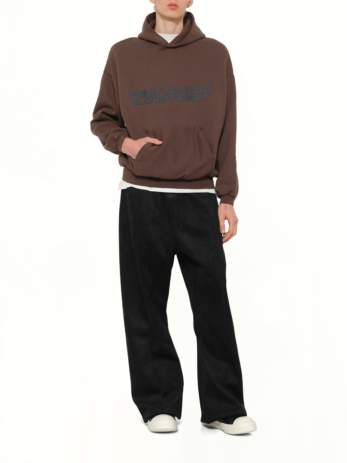 90's Hoodie in Brown