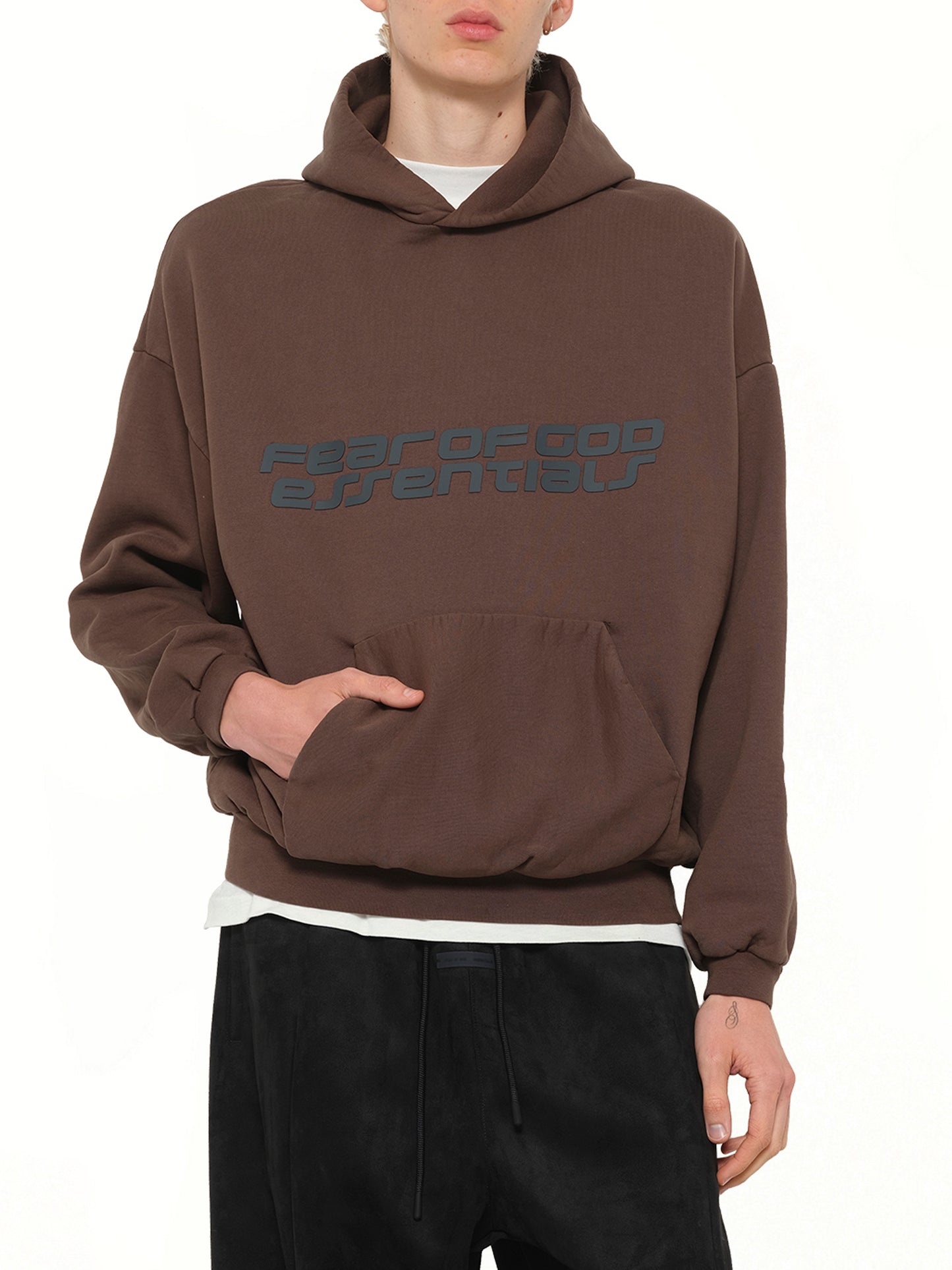 90's Hoodie in Brown