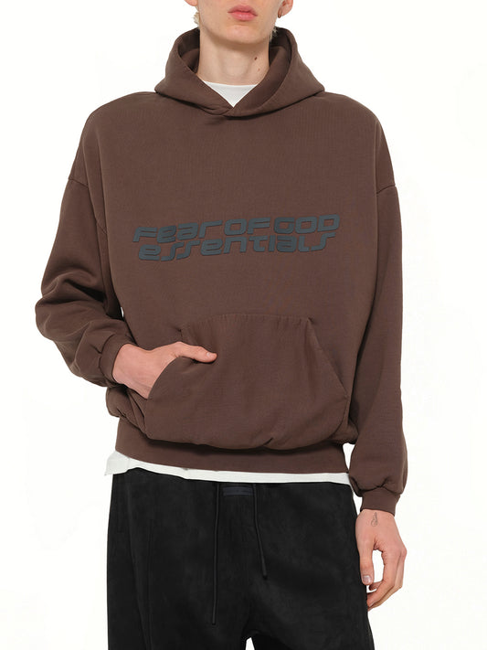 90's Hoodie in Brown