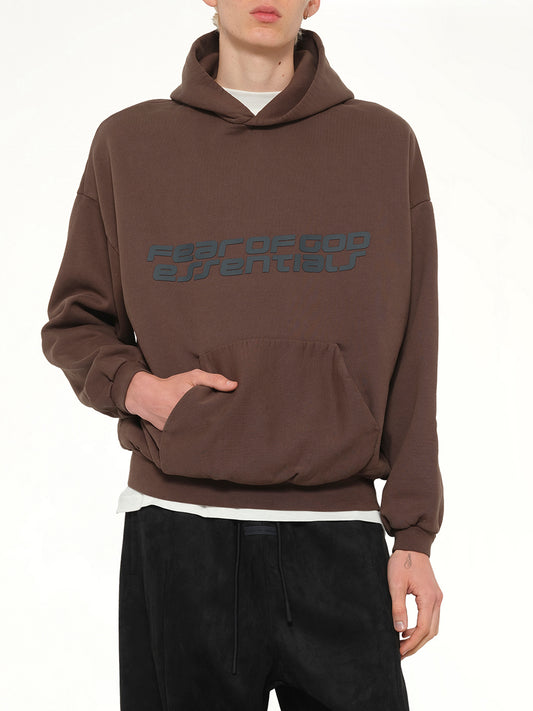 90's Hoodie in Brown