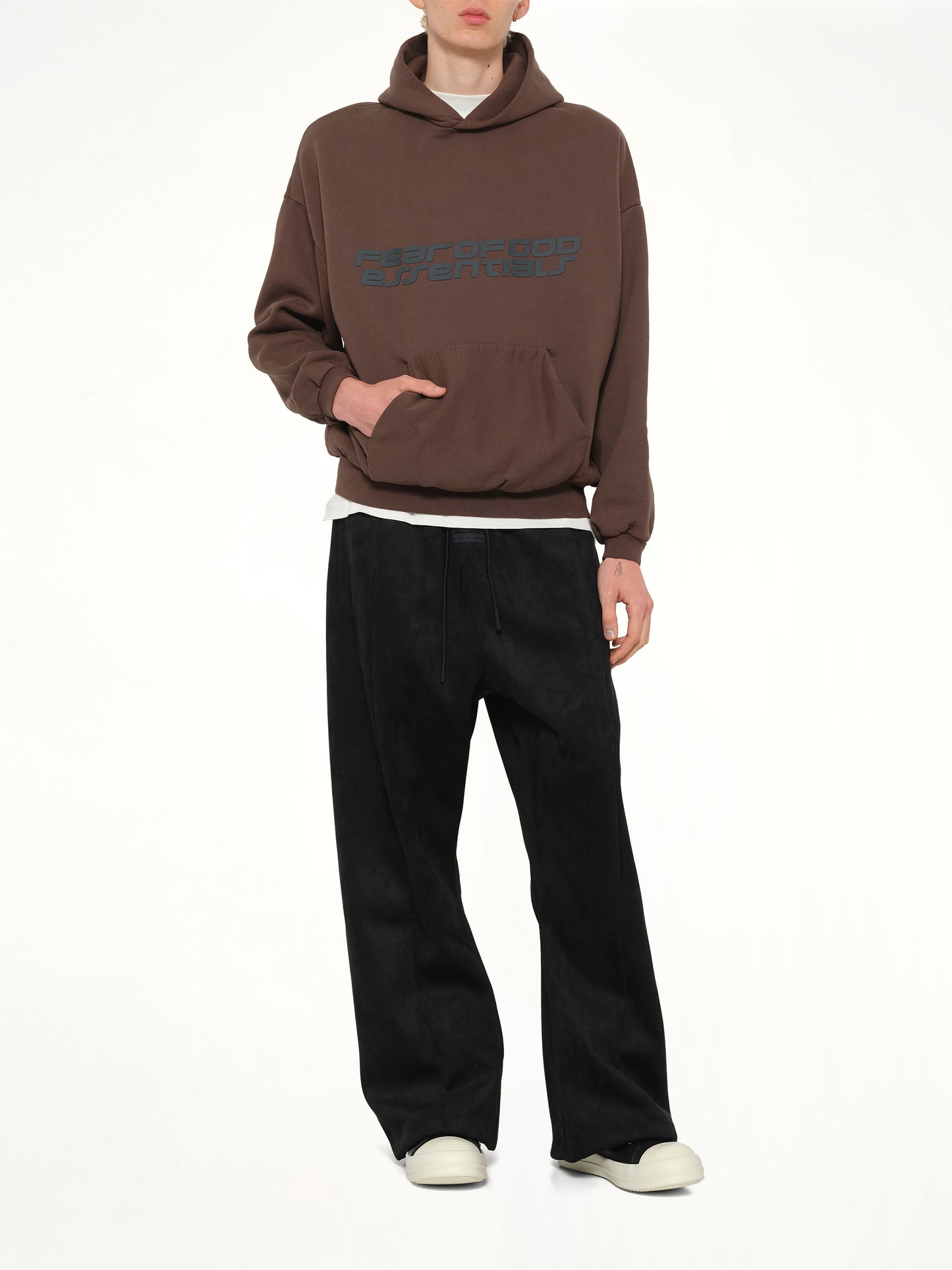 90's Hoodie in Brown