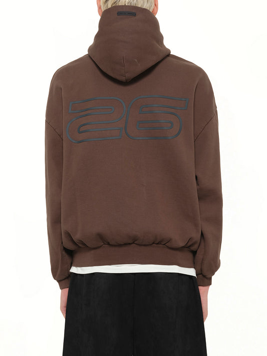 90's Hoodie in Brown