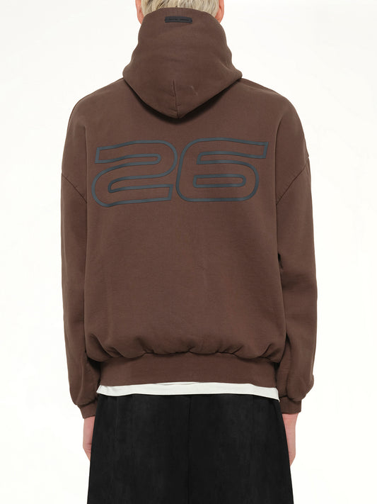 90's Hoodie in Brown
