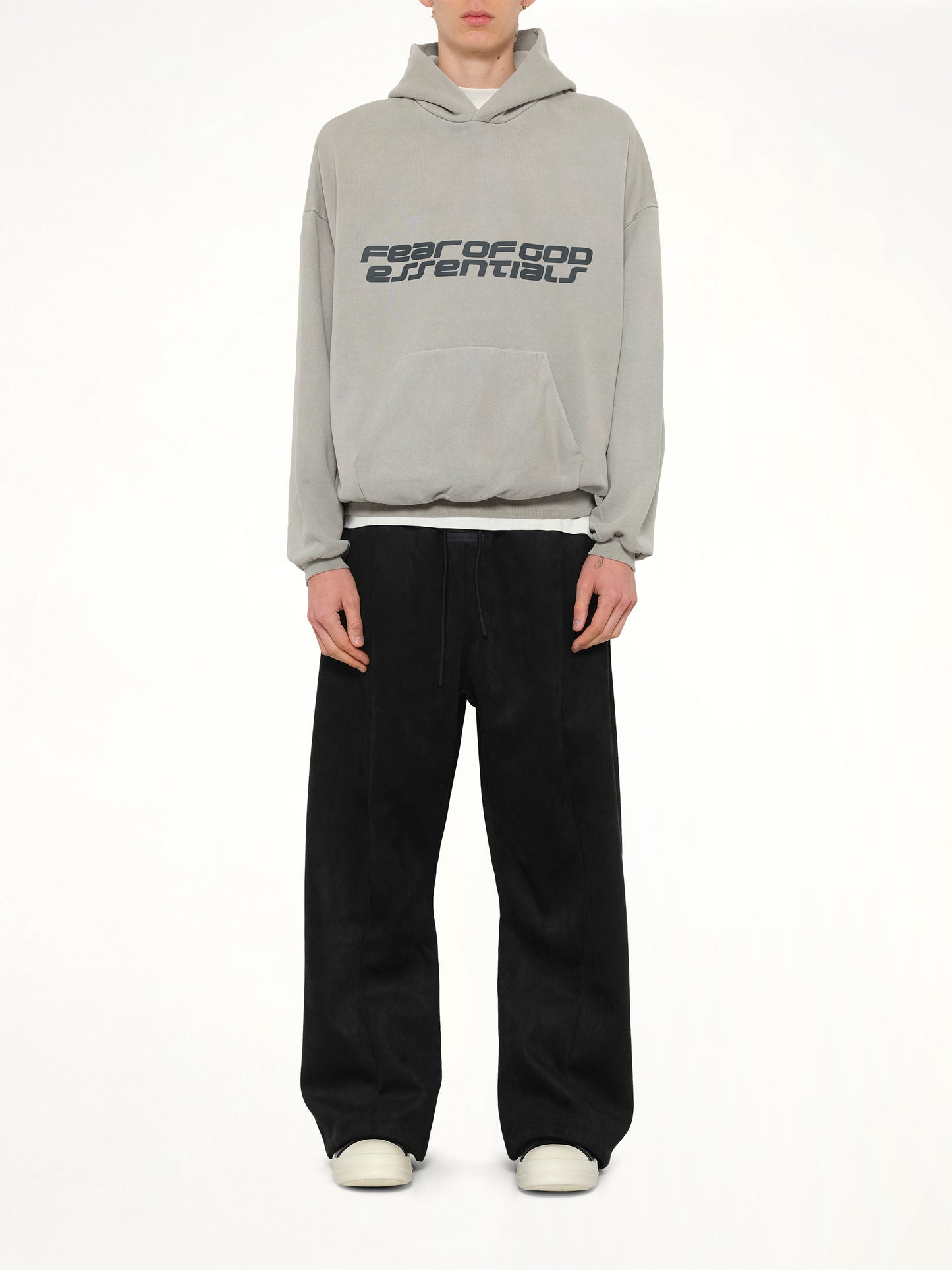 90's Hoodie in Smoke Grey