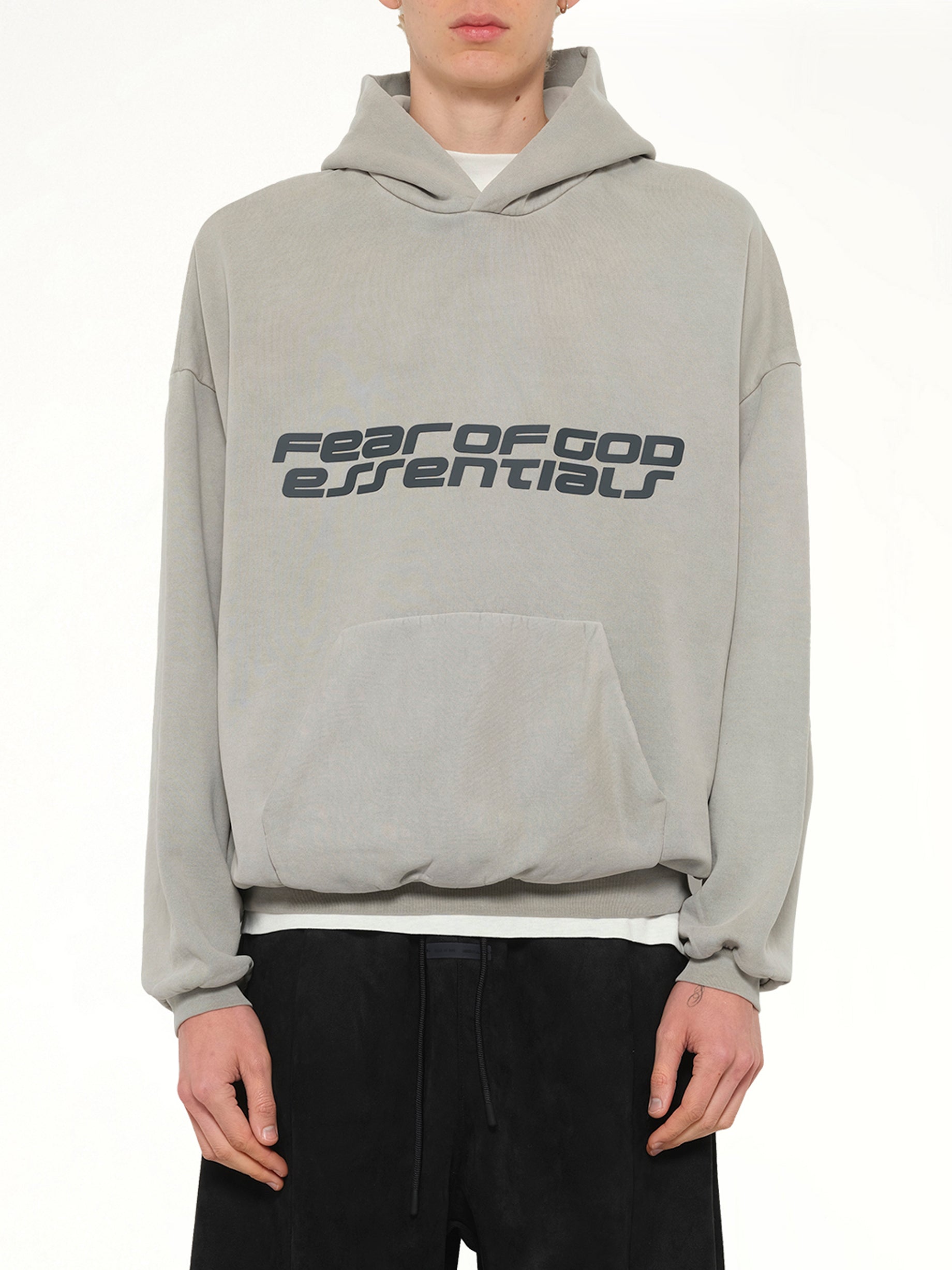 90's Hoodie in Smoke Grey