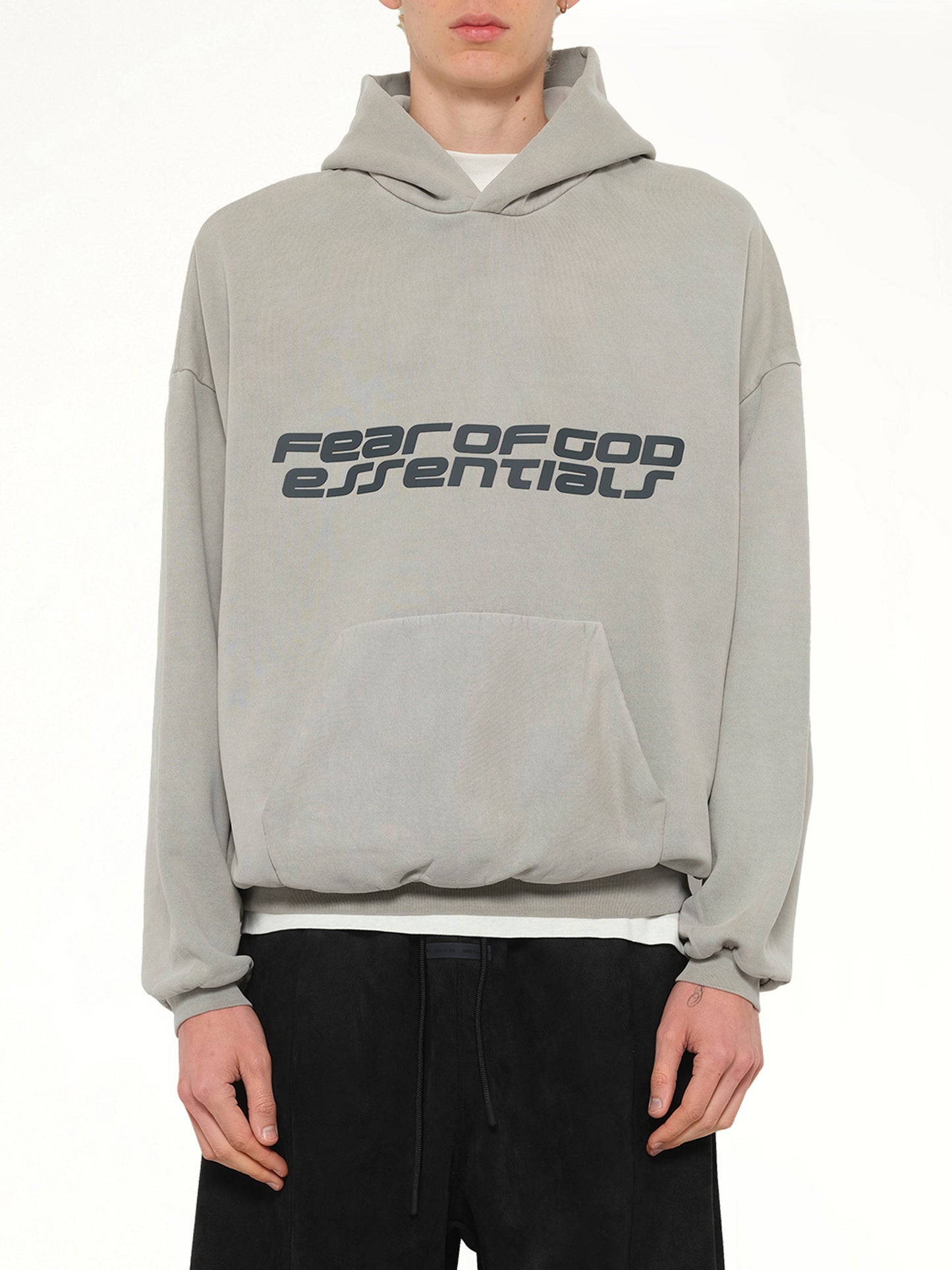 90's Hoodie in Smoke Grey