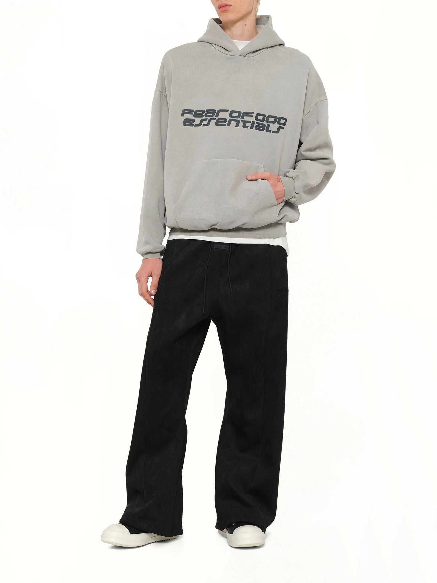 90's Hoodie in Smoke Grey