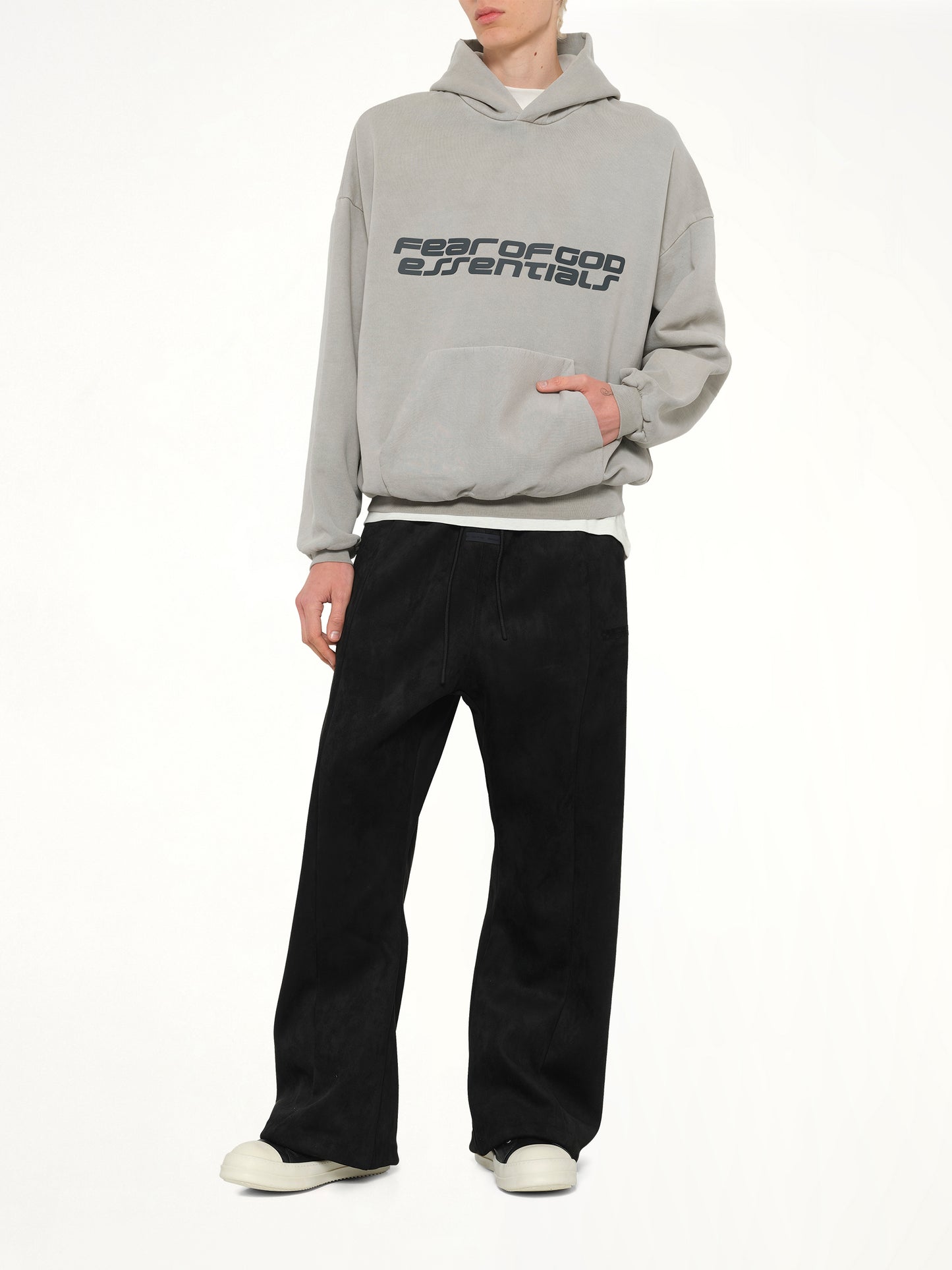 90's Hoodie in Smoke Grey