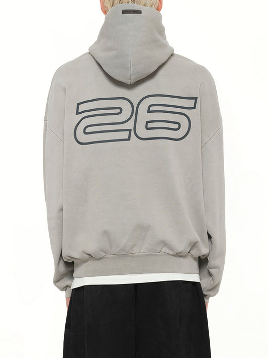 90's Hoodie in Smoke Grey