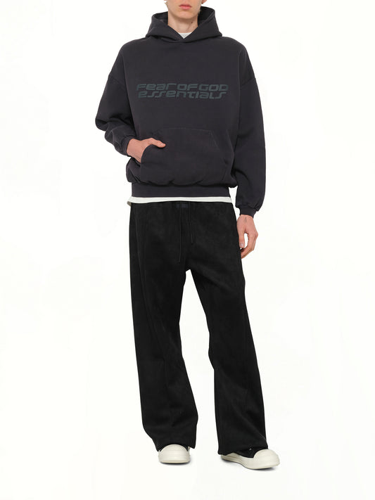 90's Hoodie in Vintage Black