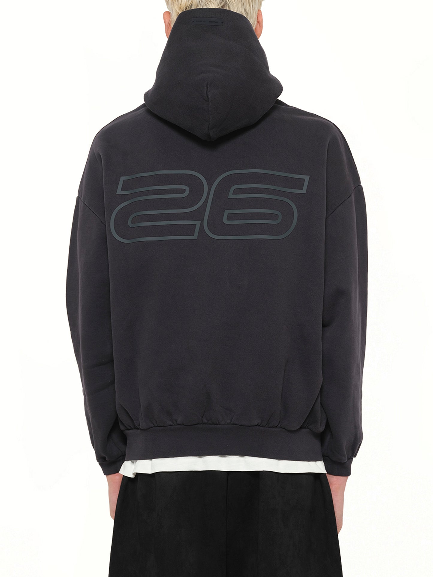 90's Hoodie in Vintage Black