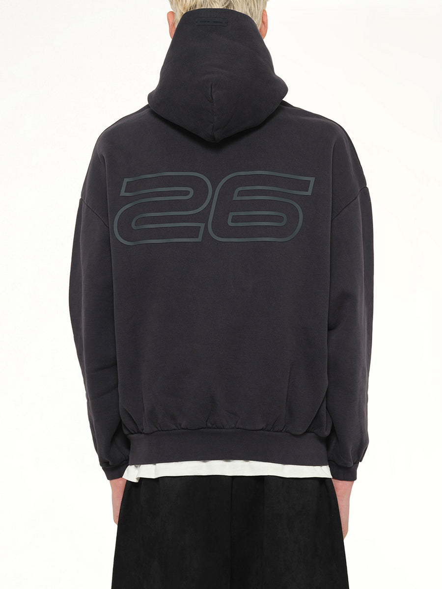 90's Hoodie in Vintage Black