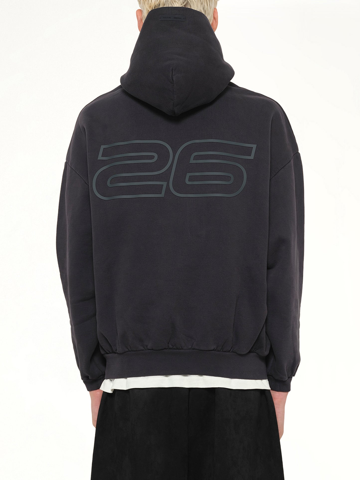 90's Hoodie in Vintage Black