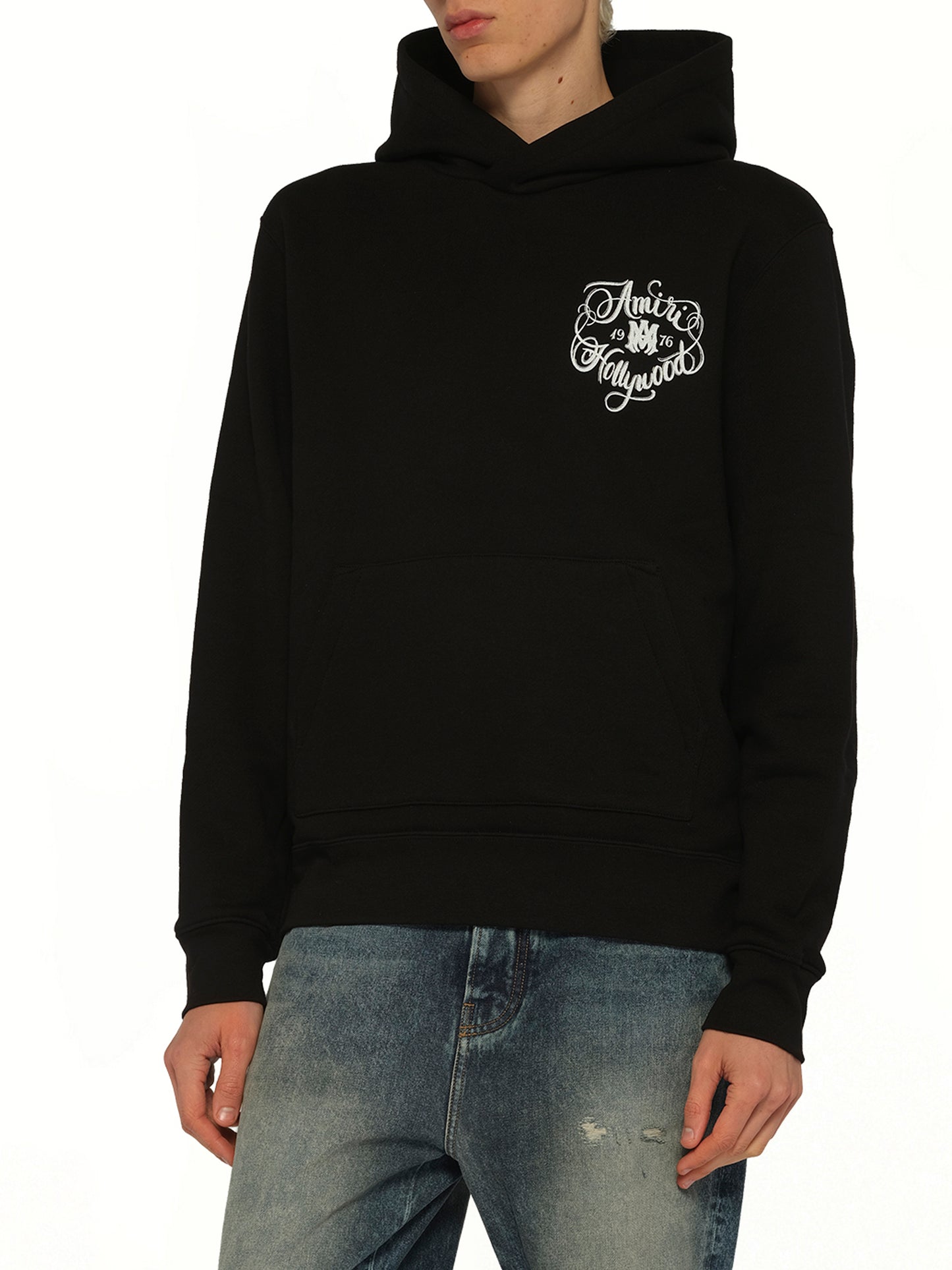 Amiri Hollywood Hoodie in Black