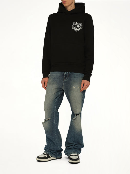 Amiri Hollywood Hoodie in Black