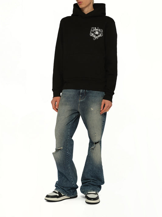 Amiri Hollywood Hoodie in Black
