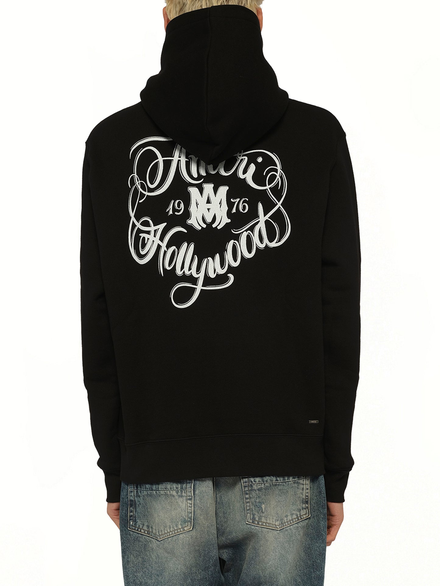 Amiri Hollywood Hoodie in Black