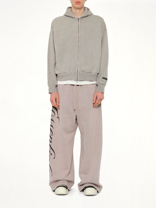 Classic Full Zip Hoodie in Smoke Grey