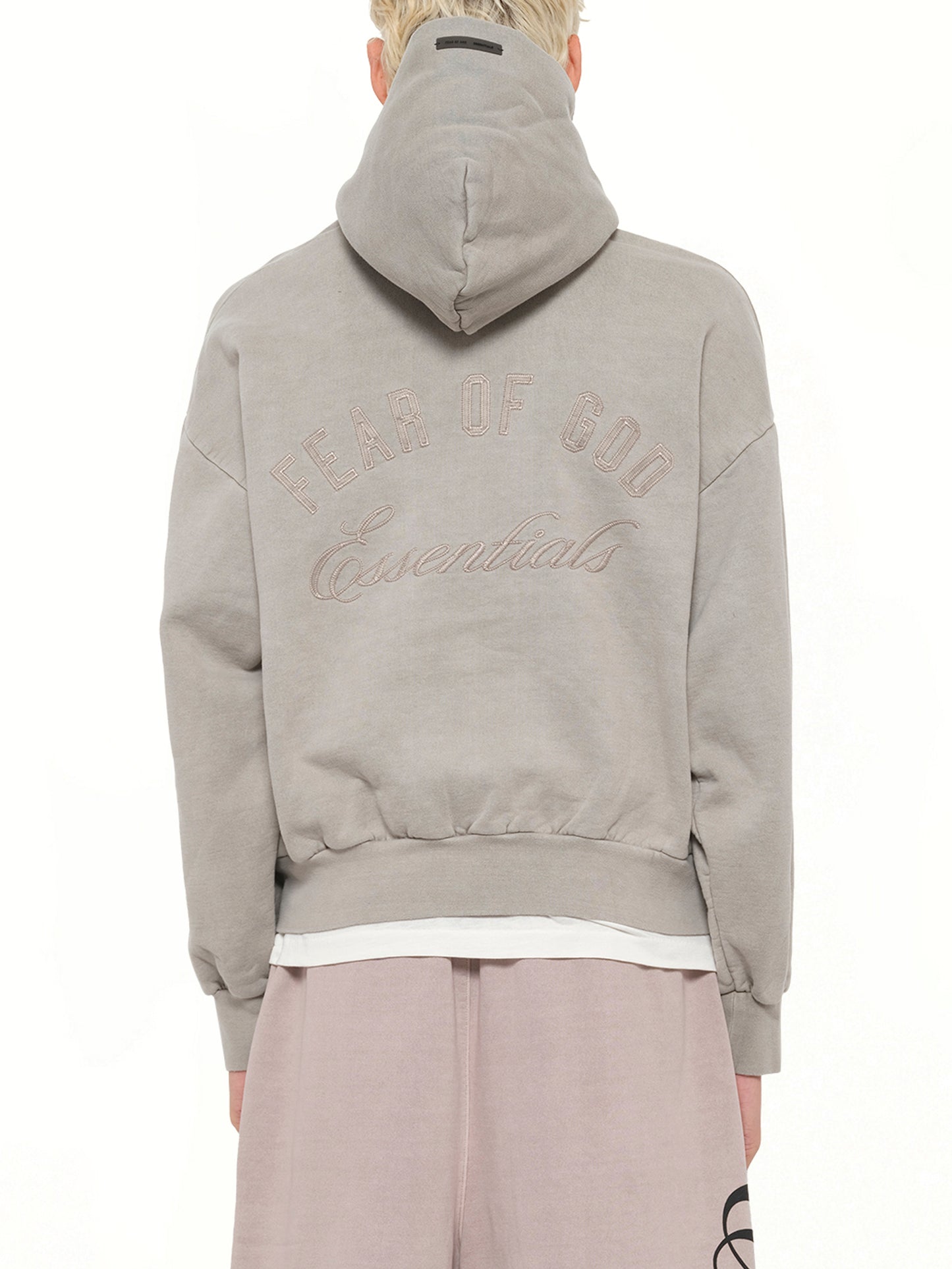 Classic Full Zip Hoodie in Smoke Grey