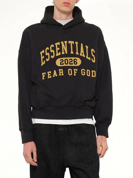 Classic Hoodie in Vintage Black