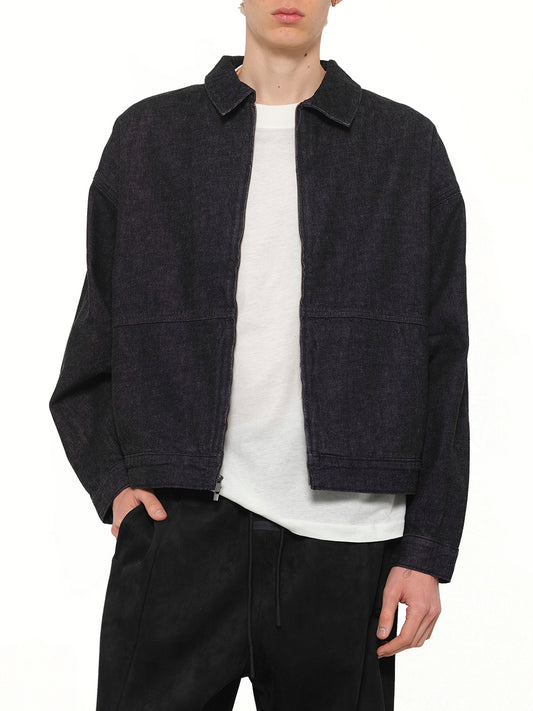 Work Jacket in Vintage Black