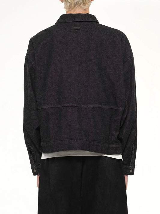 Work Jacket in Vintage Black