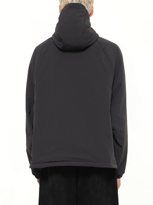 Half Zip Anorak in Vintage Black