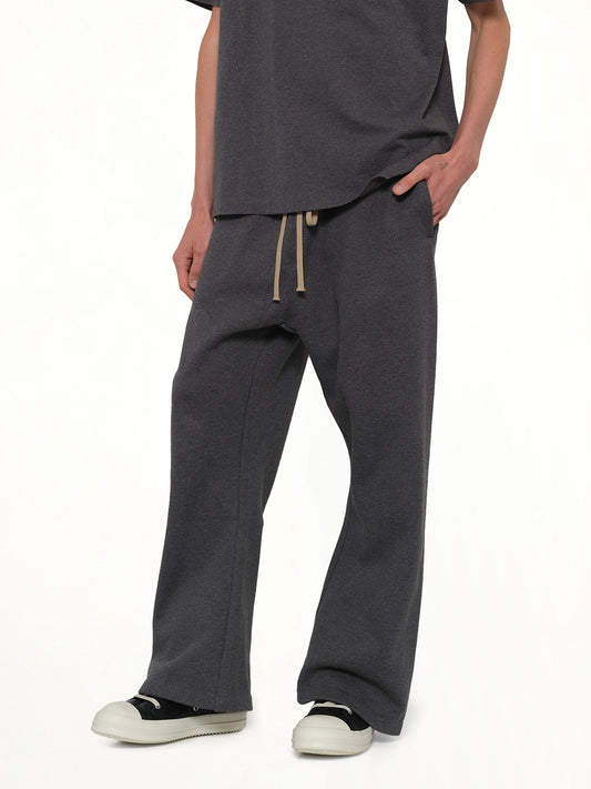 Flare Sweatpant in Charcoal Heather