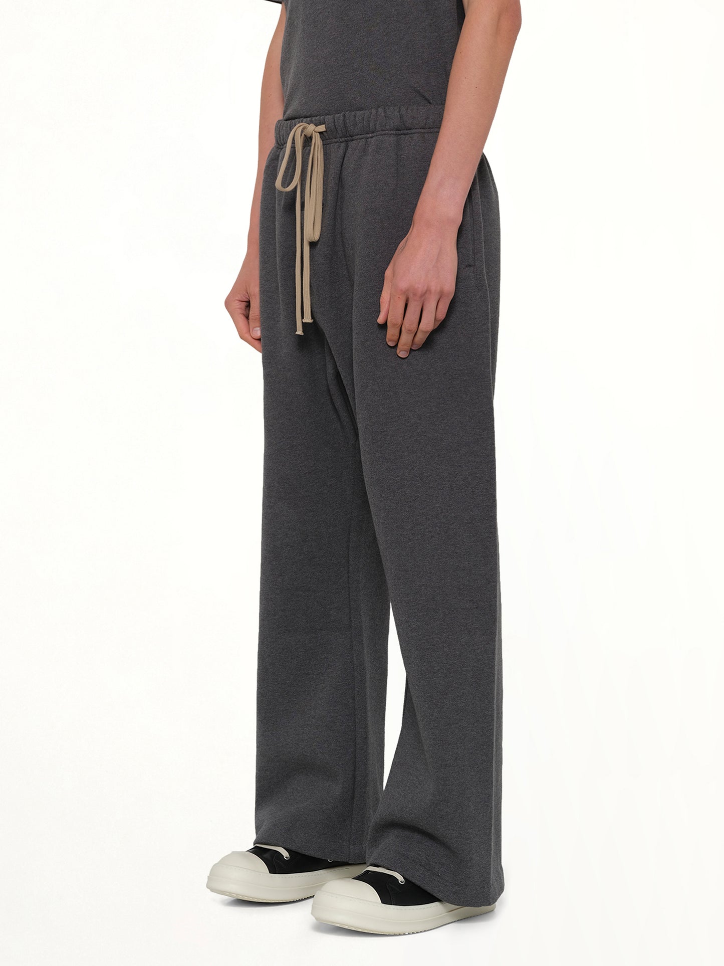 Flare Sweatpant in Charcoal Heather