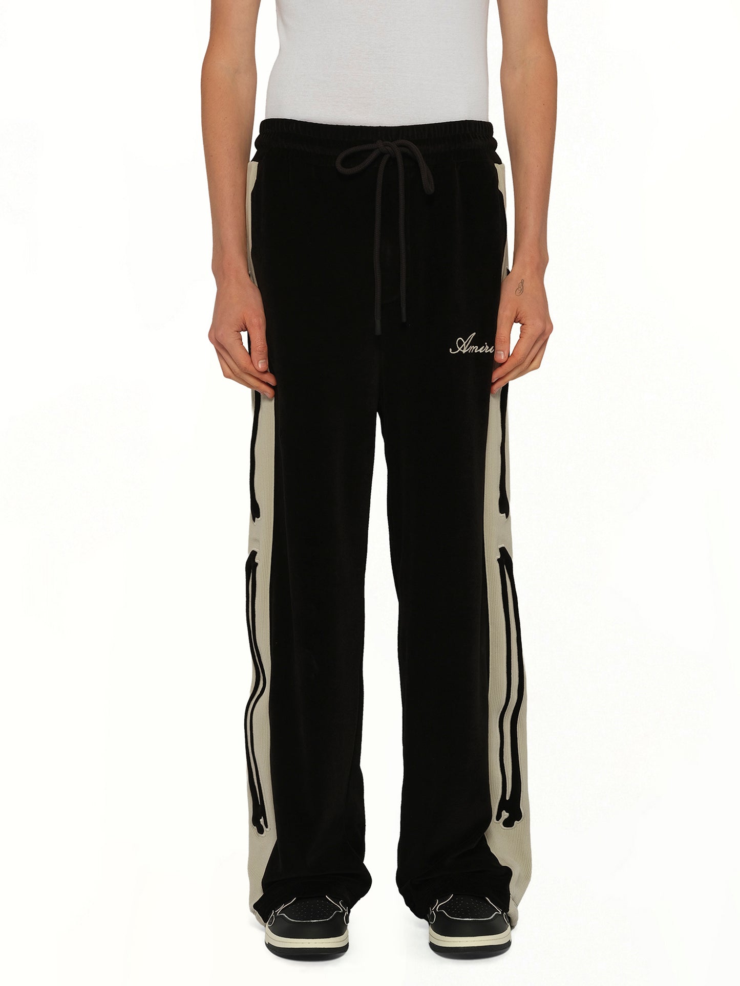 Bones Track Pant in Black