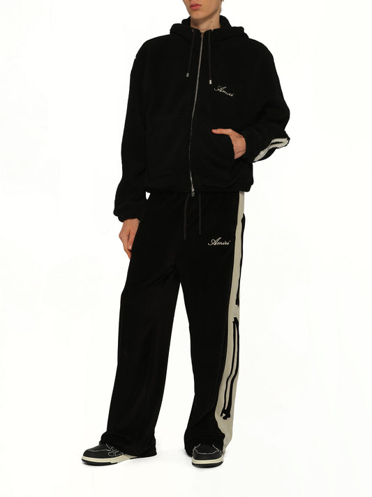 Bones Track Pant in Black