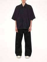 Full Zip Work Shirt in Vintage Black