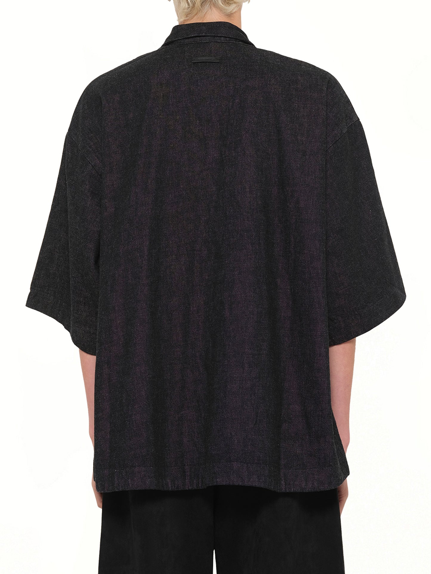 Full Zip Work Shirt in Vintage Black