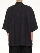 Full Zip Work Shirt in Vintage Black