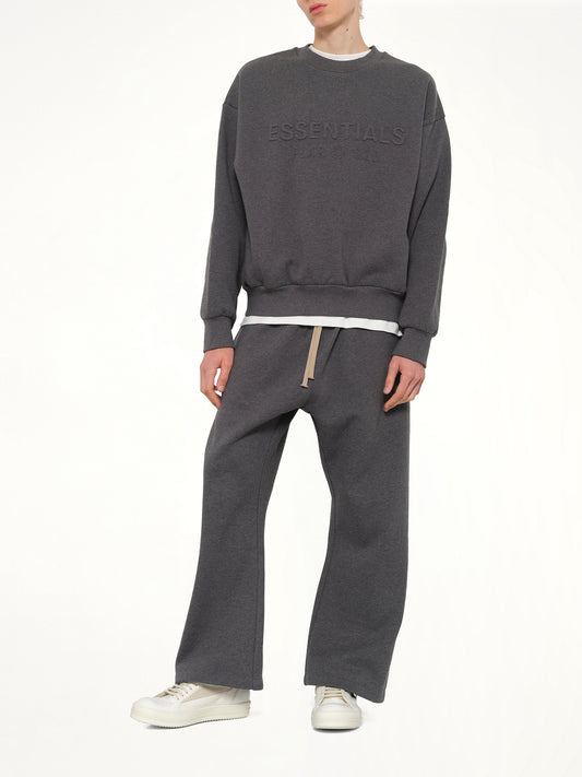 Classic Crewneck Sweatshirt in Charcoal Heather