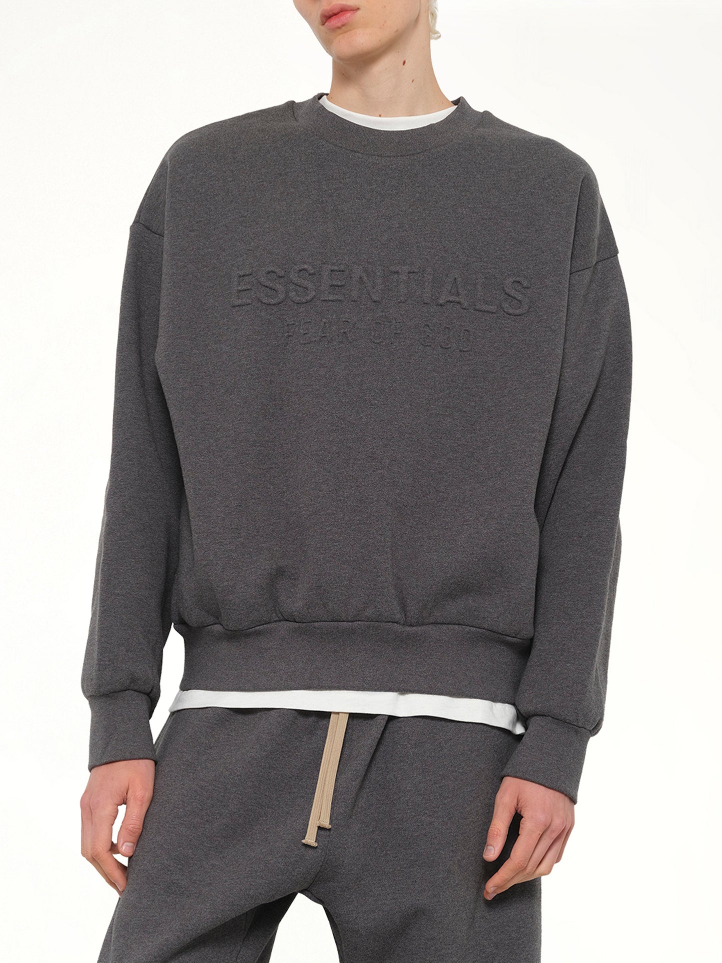 Classic Crewneck Sweatshirt in Charcoal Heather