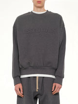 Classic Crewneck Sweatshirt in Charcoal Heather