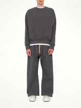 Classic Crewneck Sweatshirt in Charcoal Heather