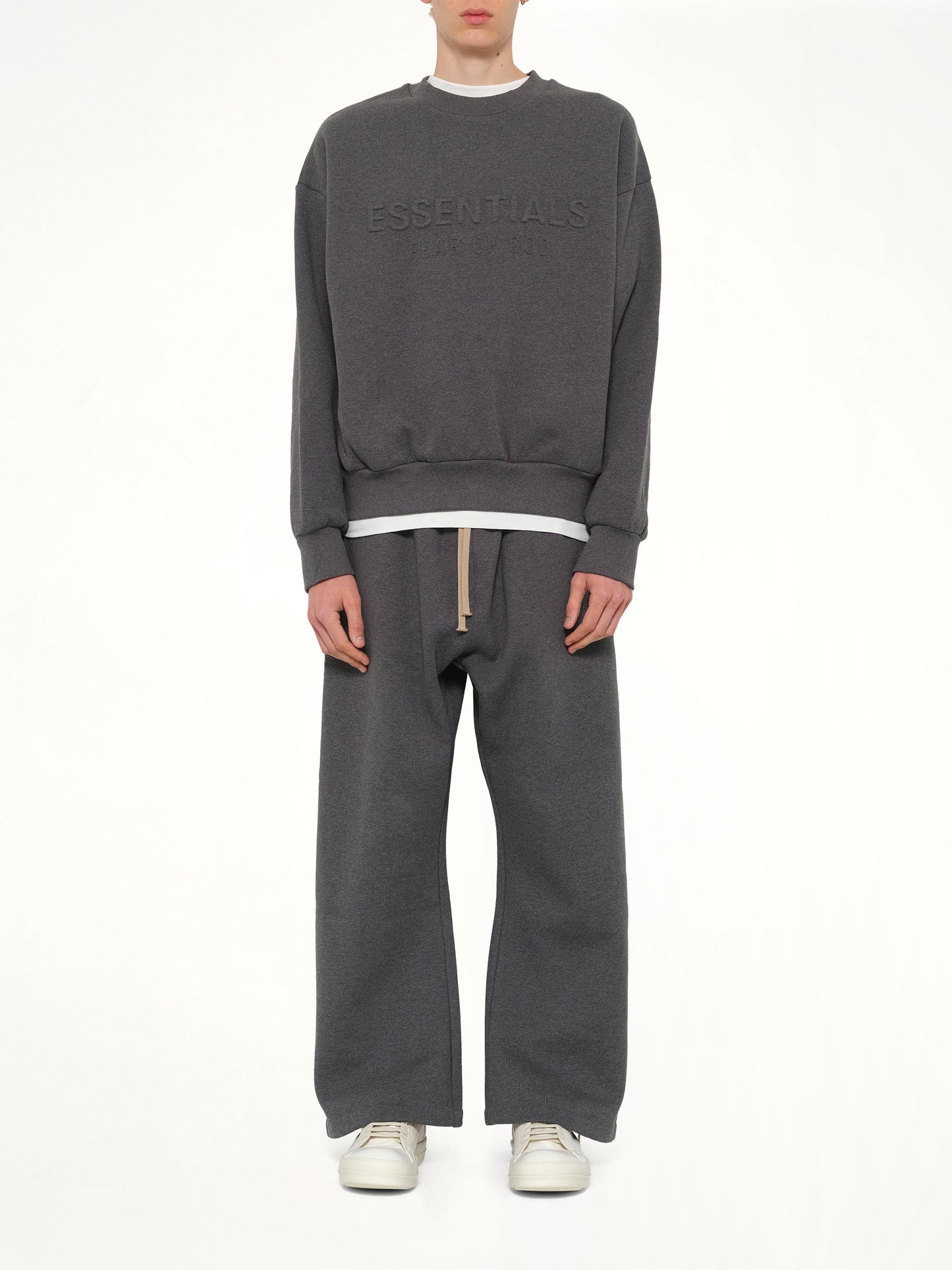 Classic Crewneck Sweatshirt in Charcoal Heather