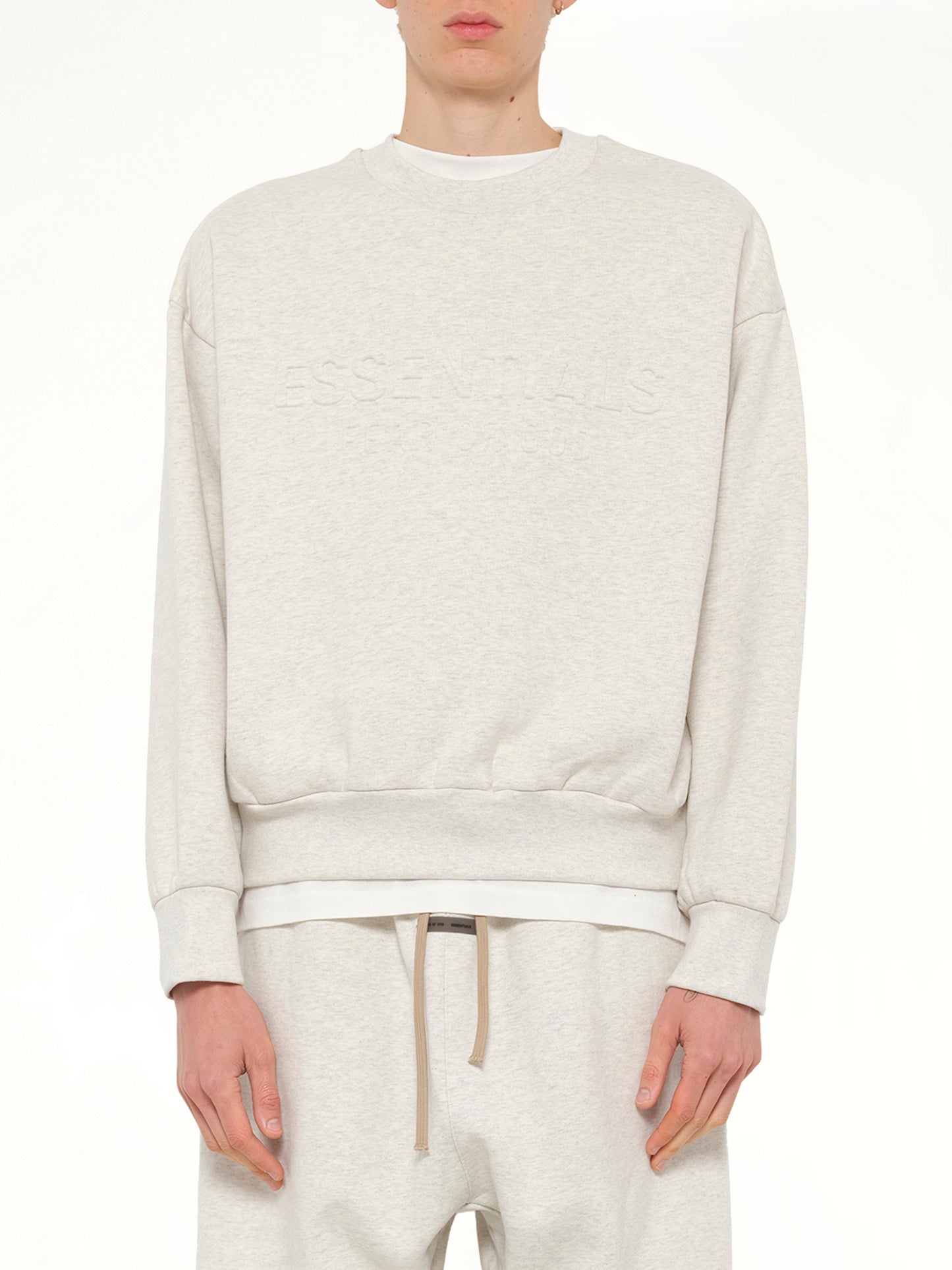 Classic Crewneck Sweatshirt in Oatmeal Heather