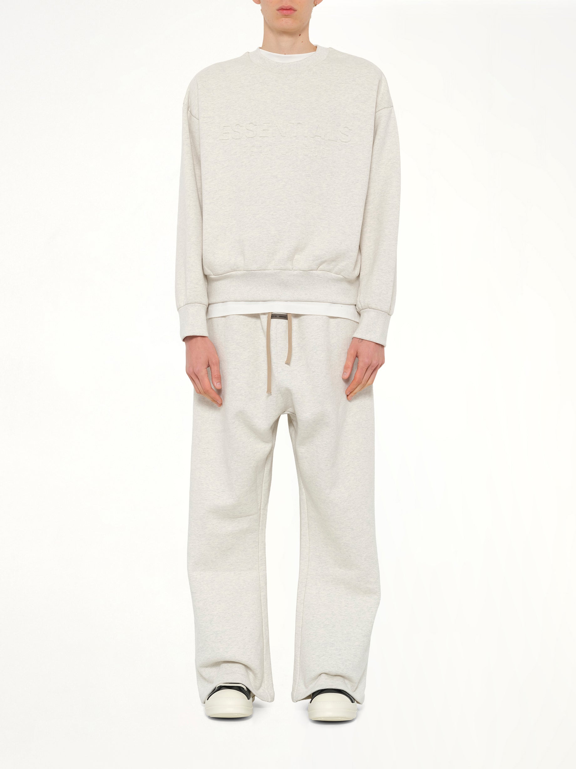 Classic Crewneck Sweatshirt in Oatmeal Heather