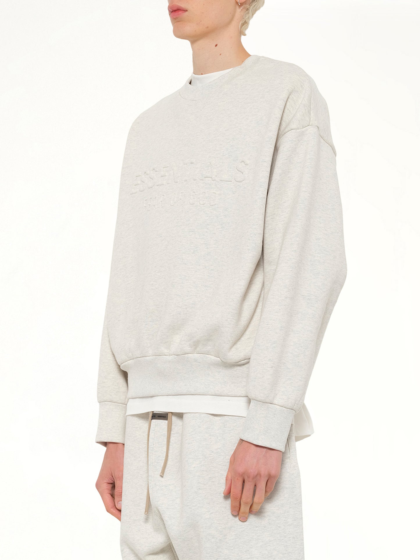 Classic Crewneck Sweatshirt in Oatmeal Heather
