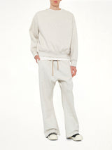 Classic Crewneck Sweatshirt in Oatmeal Heather