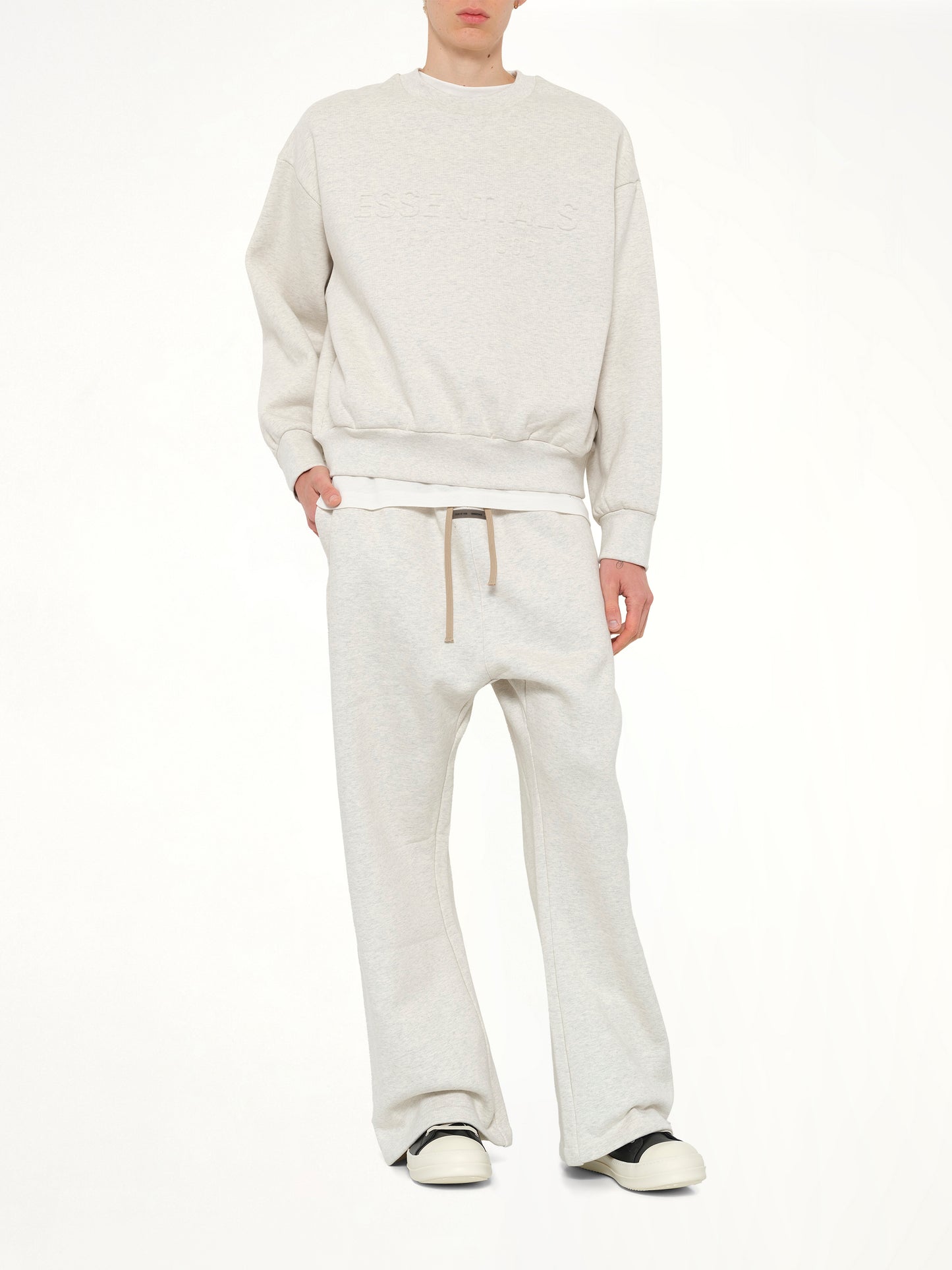 Classic Crewneck Sweatshirt in Oatmeal Heather