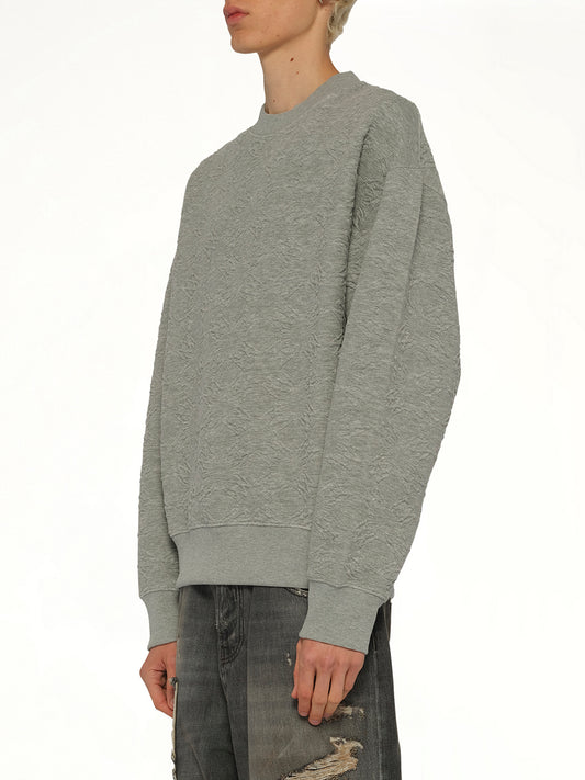 MA Quad Oversized Sweatshirt in Stone