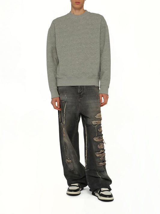 MA Quad Oversized Sweatshirt in Stone