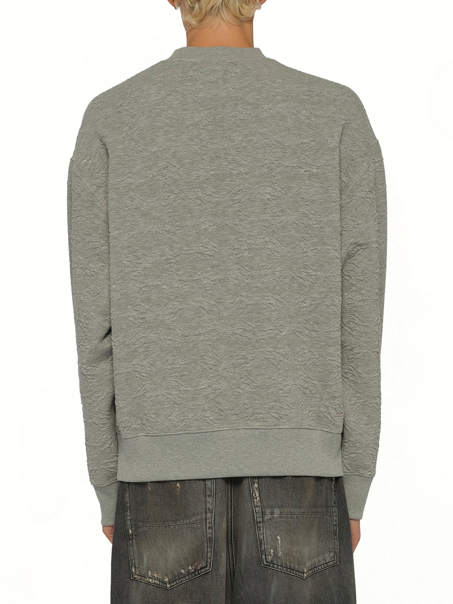 MA Quad Oversized Sweatshirt in Stone