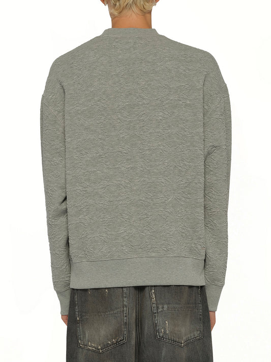 MA Quad Oversized Sweatshirt in Stone